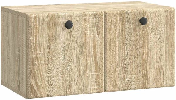 vidaXL Wandmontierter TV-Schrank 59,5 x 31 x 30 cm Sonoma-Eiche 899217