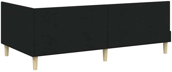 vidaXL Eckbettgestell mit Matratze Sonstiges 2 pcs Grün Stoff 3393751 Bild 9