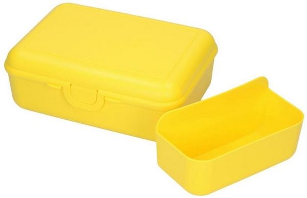 elasto Lunchbox "School-Box" 1600 ml Vorratsdose mit Trennschale Made in Germany