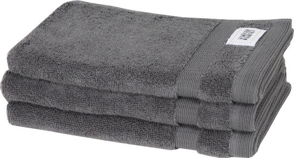 SCHÖNER WOHNEN-Kollektion Gästehandtuch Cuddly, Frotteevelours (3-St), schnell trocknende Airtouch-Qualität