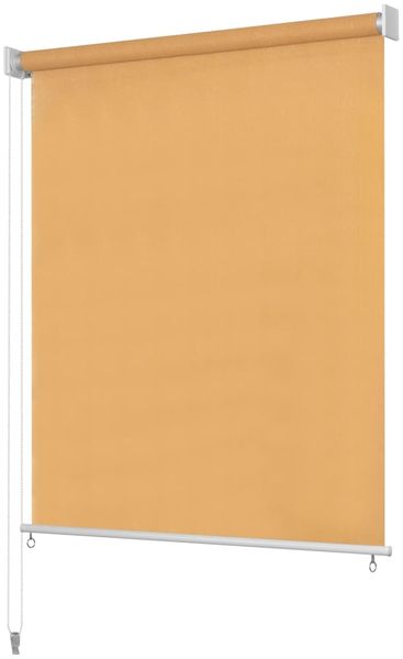 vidaXL Außenrollo 400x140 cm Beige 43426
