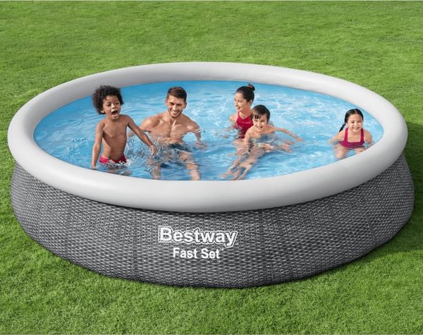 Bestway Swimmingpool Set Rund 366x76 cm