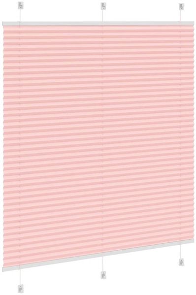 vidaXL Plissee Rosa 120x150 cm Stoffbreite 119,4 cm Polyester 4015453 Bild 4