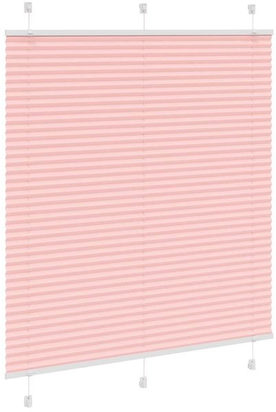 vidaXL Plissee Rosa 120x150 cm Stoffbreite 119,4 cm Polyester 4015453 Bild 3