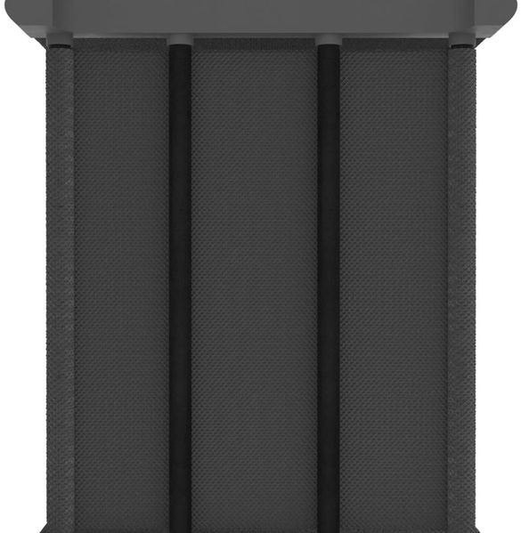 vidaXL Würfelregal mit 4 Boxen Grau 69x30x72,5 cm Stoff 322601 Bild 5