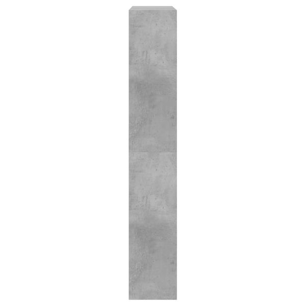 vidaXL Schuhschrank Betongrau 80x21x125,5 cm Holzwerkstoff 839927 Bild 6