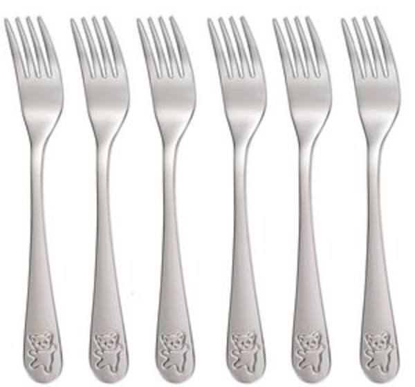 Kindergabel, 6 Stück, TEDDY Bild 4