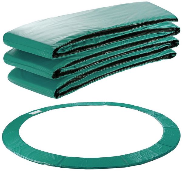 Arebos Trampolin-Randabdeckung Federschutz Ø 366 cm, Randschutz, PVC und PE, Reißfest, UV-resistente und wasserbeständige