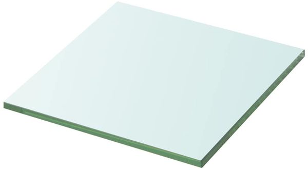 Regalboden, Einlegeboden Glas Transparent 20x20 cm