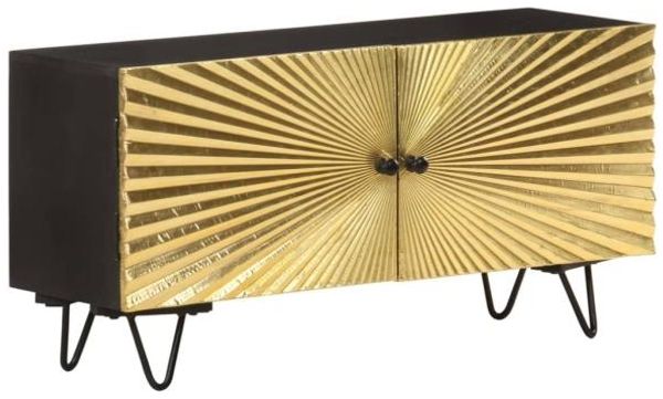 vidaXL TV-Schrank 90x30x45 cm Mango Massivholz 322681