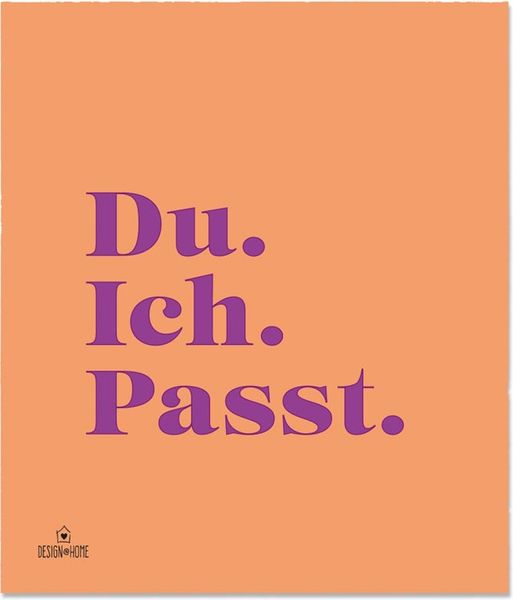 Paperproducts Spültuch Du. Ich. Passt.