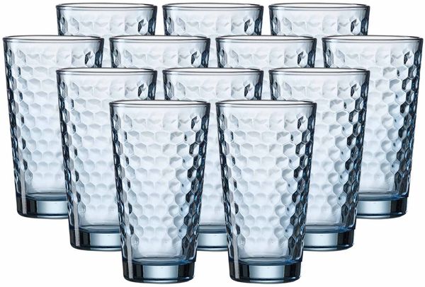 Ritzenhoff & Breker Favo Longdrinkglas 400 ml blau 12er Set