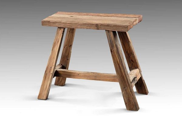 More2Home Sitzbank Deko-Bank, RANCH-S, Teakholz, 50 cm breit Bild 3