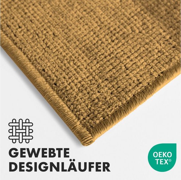 Karat Teppich Läufer auf Maß Azade, Hochwertige Jacquard Weberei, Erhältlich in vielen Farben