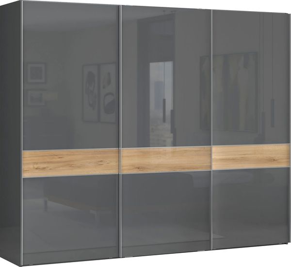 Places of Style Schwebetürenschrank Onyx UV lackiert für langlebige Oberflächen, Soft-Close-Funktion