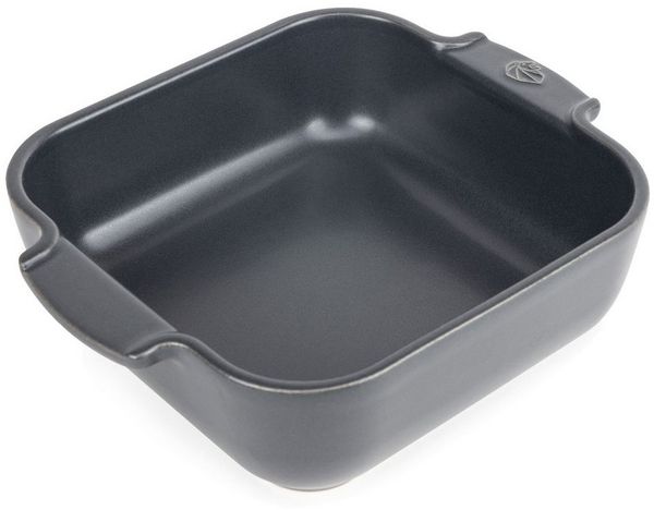 Peugeot Appolia Auflaufform quadratisch 21 cm schiefergrau