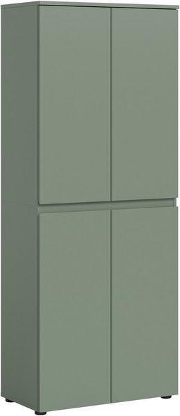 Home affaire Mehrzweckschrank CIPELA, 70x175 cm, viel Stauraum, variable Einlegeböden, Kleiderstange (1-St, in vielen verschiedenen Trendfarben verfügbar) Schuhschrank, Kleiderschrank, Universalschrank, Aktenschrank, Schrank