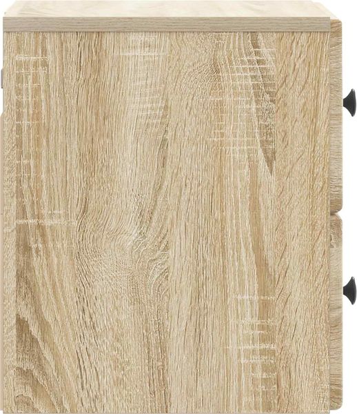vidaXL Wandmontierter Nachttisch Sonoma-Eiche 34,5 x 33 x 40 cm 899149 Bild 5