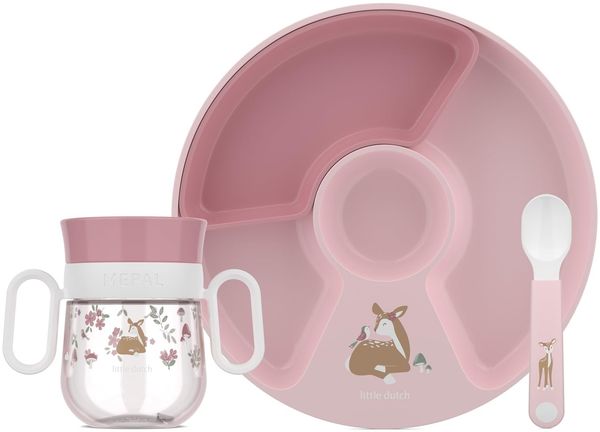 Mepal Fairy Garden Babygeschirr-Set Mio - 3-teilig