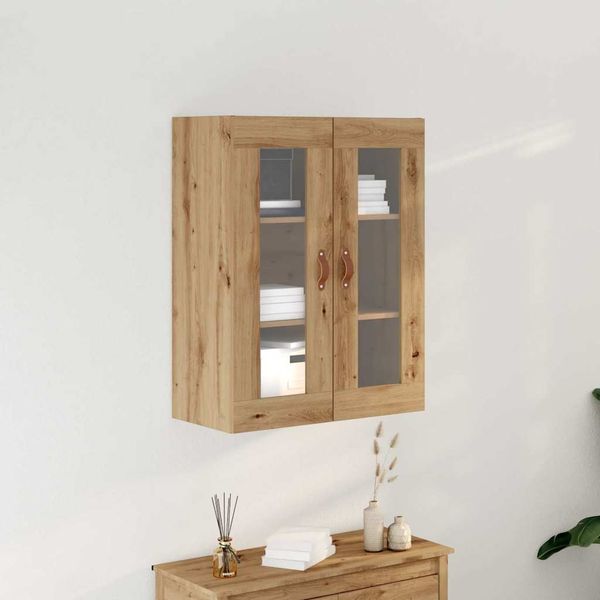 vidaXL Wandschrank Artisan-Eiche 69,5 x 34 x 90 cm Holzwerkstoff 862160