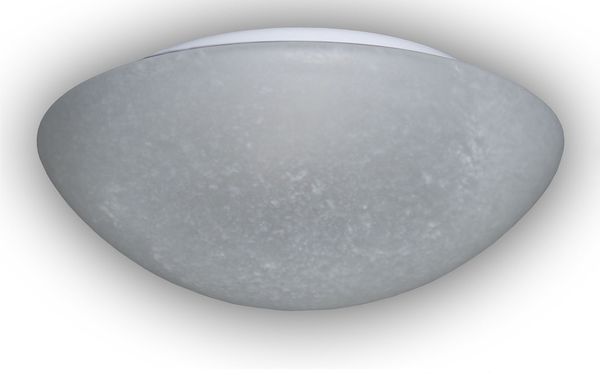 LED Deckenleuchte / Deckenschale rund, Glas PERGAMENT, Ø 25cm