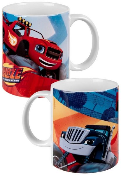 United Labels® Tasse Blaze und die Monster-Maschinen -Mug, Porzellan