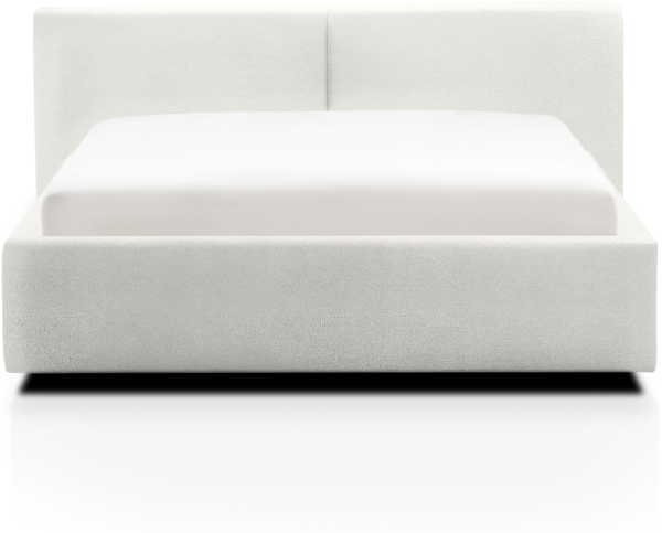 Polsterbett >Cube mit BK< Liegefläche 140x200cm, weiß, Stellmaß: 180x82x227cm (BxHxT) Bild 10