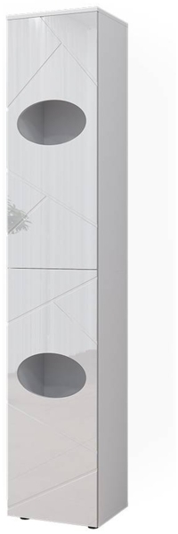 Wäscheschrank Irma Weiß 37.2 x 192 cm Vicco