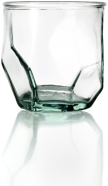 Das Origami Glas - Blau