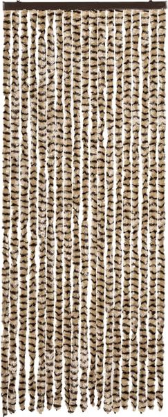 vidaXL Insektenschutz-Vorhang Beige und Braun 56x185 cm Chenille 325448 Bild 3
