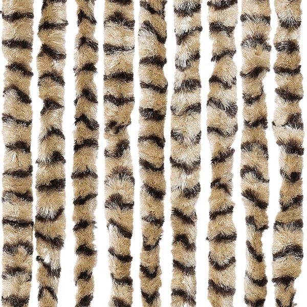 vidaXL Insektenschutz-Vorhang Beige und Braun 56x185 cm Chenille 325448 Bild 6