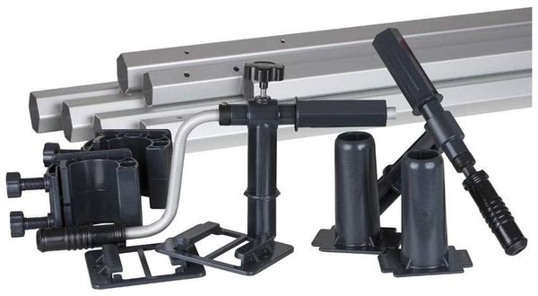 Gre CRP58 - Teleskopischer Aufroller für aufgestellte Pools, maximale Breite 5,80 m, Aluminium
