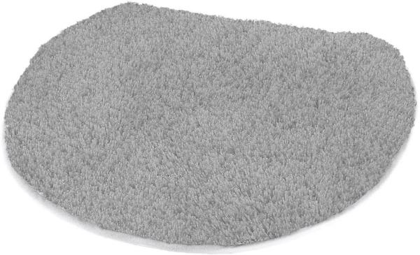 Kleine Wolke Badematte RELAX, Höhe 30 mm, rutschhemmend beschichtet, fußbodenheizungsgeeignet, Polyacryl, WC-Deckelbezug, WC-Deckelbezug, Badteppich, Uni Farben, rechteckig, rund & als Set erhältlich