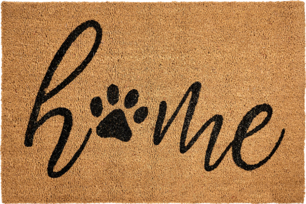 Fußmatte BALANAN Naturfarben 60 x 90 cm Kokosfasern