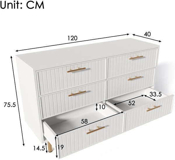 Polsterbett mit Metall-Design, 720-Feder-Matratze, USB/Typ-C-Ladeanschluss, 4 Schubladen, stabile Konstruktion, Leinenstoff-Bezu Bild 10