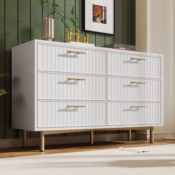 Polsterbett mit Metall-Design, 720-Feder-Matratze, USB/Typ-C-Ladeanschluss, 4 Schubladen, stabile Konstruktion, Leinenstoff-Bezu