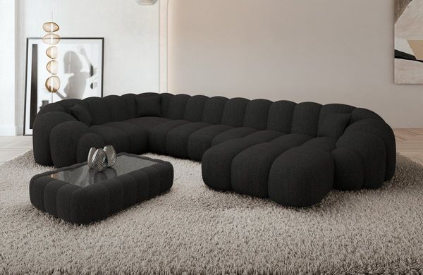 Sofa Dreams Sofa Rajada U Form Stoff