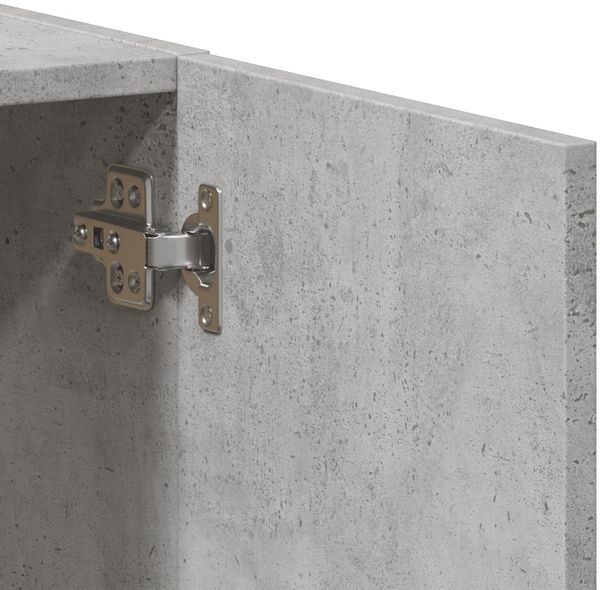 vidaXL Aktenschrank Betongrau 60x32x77,5 cm Holzwerkstoff 840768 Bild 8