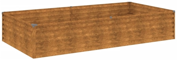 vidaXL Hochbeet 195x100x36 cm Cortenstahl 151994