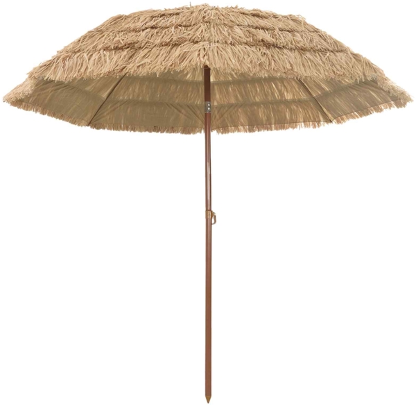 vidaXL Garten-Sonnenschirm Natur 255 x 255 x 255 cm 42006675