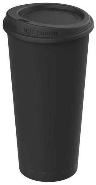 elasto Coffee-to-go-Becher Coffee Mug 400 ml Kaffeebecher to go Made in Germany, Made in Germany, Spülmaschinengeeignet, 100% recylebar, Becher