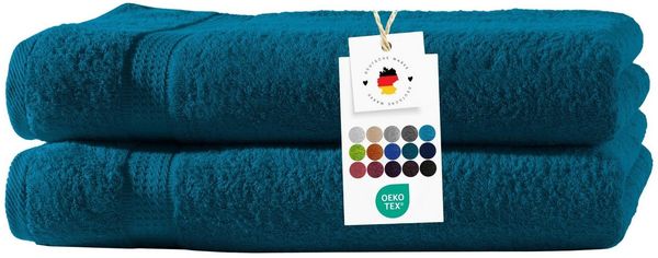 Carpe Sonno Duschtücher 70x140 cm 100% Baumwolle Handtücher 500 g/m2 Frottier Duschtuch Set, Frottier (Spar-Set, 2-St), Extra Soft & Weich, Saugfähig, Schwer, Atmungsaktiv, schnell trocknend