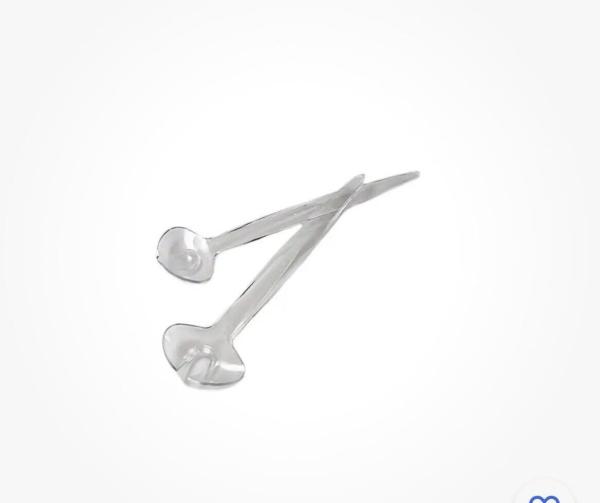 TUPPERWARE Salatbesteck Tupperware Eleganzia Salatbesteck Greifer durchsichtig Salat Besteck