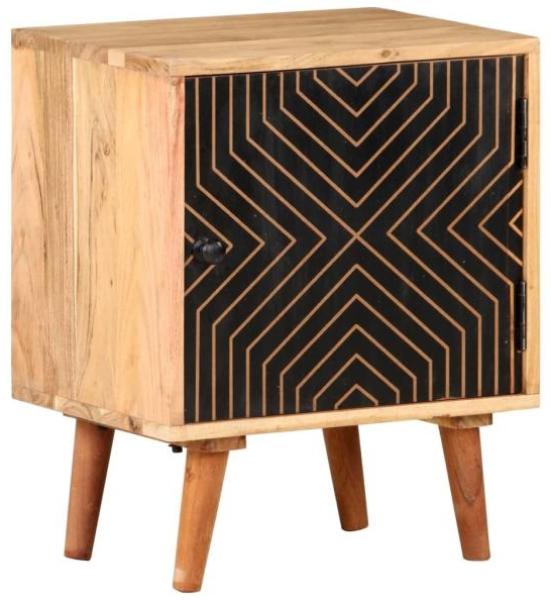 vidaXL Nachttisch 40x30x50 cm Akazie Massivholz 322667