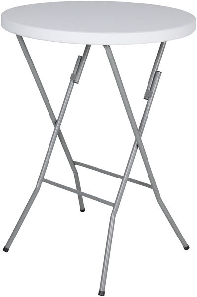 Klappbarer Stehtisch Bistrotisch Balkontisch Gartentisch Partytisch ⌀ 80 cm