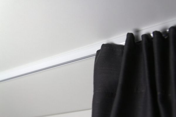 Deco-Raum® Gardinenschiene Innenlauf Round | Länge: 440cm | Material: Aluminium | Farbe: Weiß Bild 5