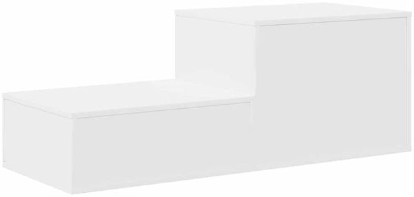 vidaXL Aufbewahrungsschrank 2 pcs Weiß 127 x 41 x 40 cm Holzwerkstoff 866651 Bild 9