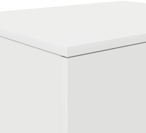 vidaXL Aufbewahrungsschrank 2 pcs Weiß 127 x 41 x 40 cm Holzwerkstoff 866651 Bild 10