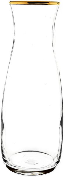 Amphora Golden Touch Karaffe aus Glas mit eleganter Goldumrandung – 335 ml