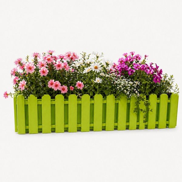 HTI-Living Blumenkasten Pflanzkasten mit Wasserspeicher Nessa (Stück, 1 St, 1 Blumenkasten), Blumenkasten mit Wasserstandsanzeige